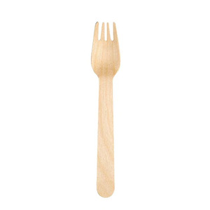 SustainaBuild® Disposable Wooden Forks - Pack of 100